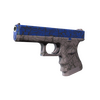StatTrak™ Glock-18 | Blue Fissure (Minimal Wear)