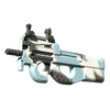 Souvenir P90 | Glacier Mesh (Minimal Wear)